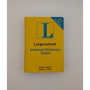 Langenscheidt Universal Dictionary Italian Revised Edition 2006